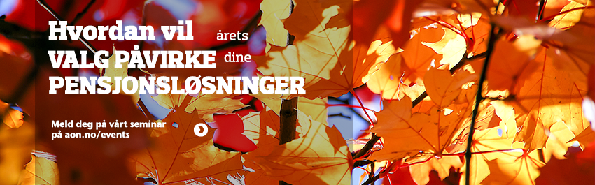 Meld deg på seminaret på aon.no/events